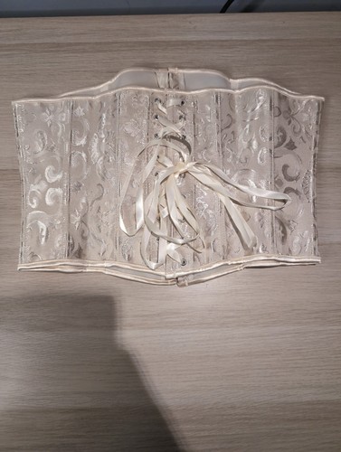Women underbust corset - underbust, beige
