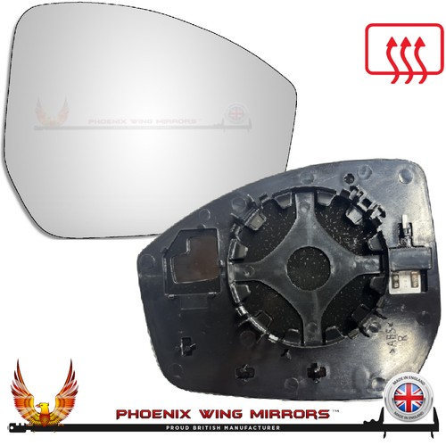 Wing door mirror glass - mirror, right