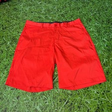 Nike Golf Shorts Red Orange
