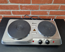 Delta Kitchen Stainless Steel Double Hot Plate - Variable Temp - Fully Working