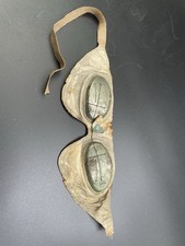 Ww1 Italian Splinter/snow Goggles Made By Brevete La Steno