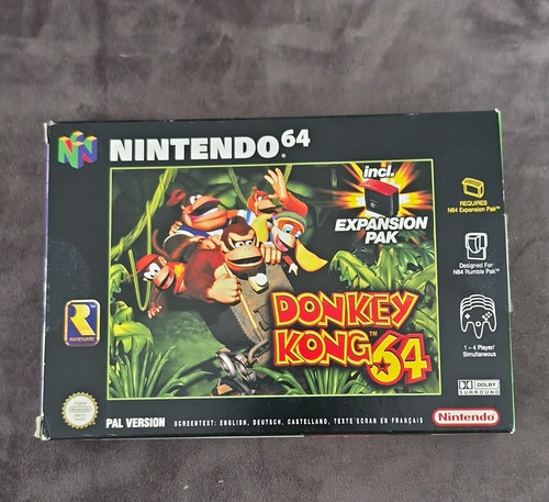 Nintendo donkey kong - donkey, n64