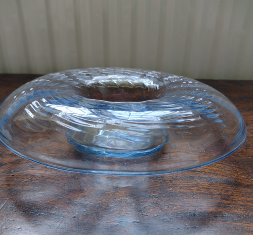 Vintage whitefriars blue glass - vintage,