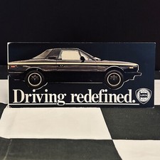 1981 LANCIA BETA ZAGATO SPYDER LIMITED ORIGINAL SALES BROCHURE PROSPEKT USA ENG