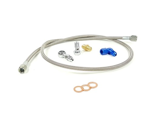 Turbo oil feed line - turbo, bolt
