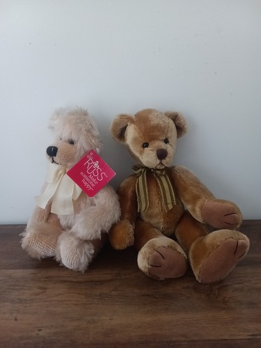 Two russ teddy bears dunwell - russ,