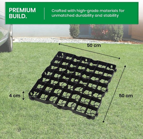 Shed base black - x, 4'