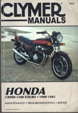 HONDA CB900F,CB1100F SUPER SPORT,CB900 C,CB1000 C CLYMER MANUAL 1980-1983