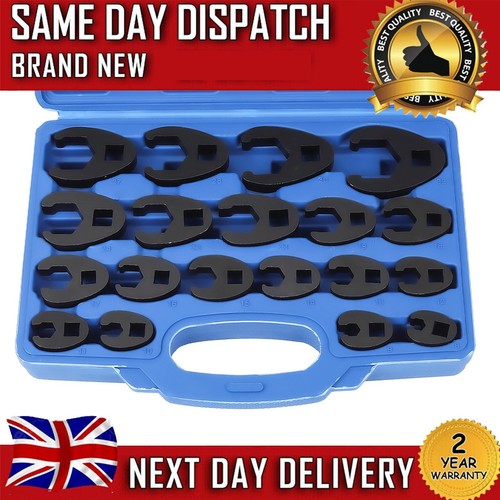 19x crowfoot wrench set - crowfoot,