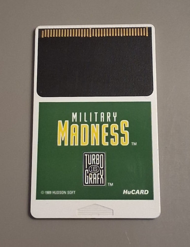 Military madness turbografx - madness, (turbografx