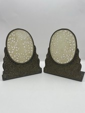 Vintage Chinese Bookends Jade