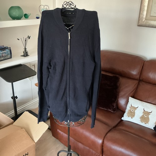 Men navy cardigan size - men’s,