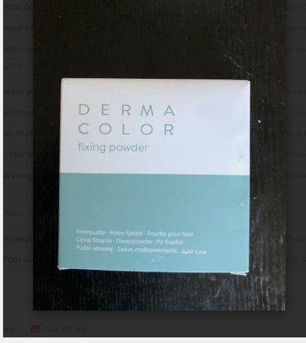 Dermacolor fixing powder - , cool