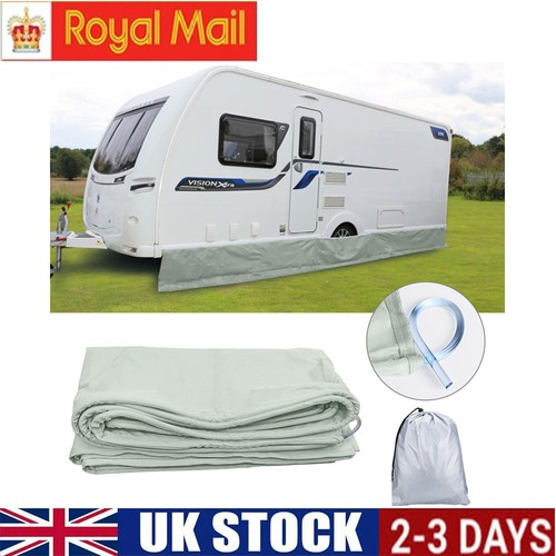 Caravan awning draught skirt - caravan, 3
