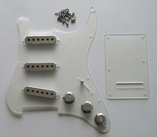 ST Pickguard Back Plate Clear