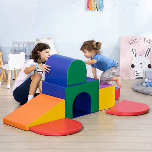 Seven piece soft playset kids - playset,