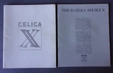 TOYOTA CELICA XX orig 1979 Japanese Mkt JDM Large Format Sales Brochure & Specs