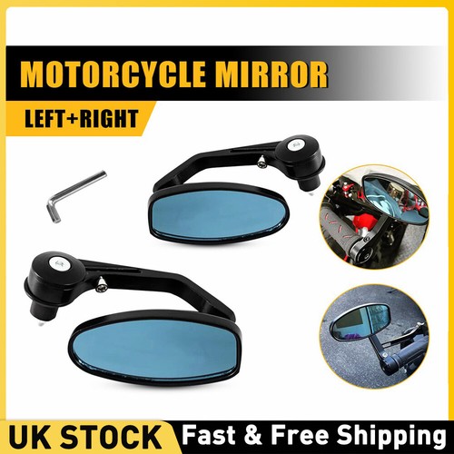 Pair motorcycle rearview - pair, 7/8"