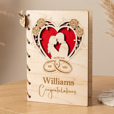 Personalised Wooden Wedding