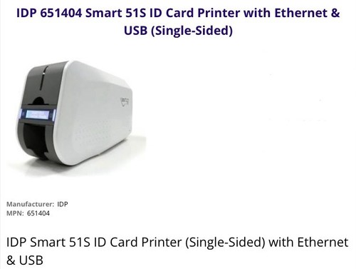 Idp 651404 smart 515 - 515, card