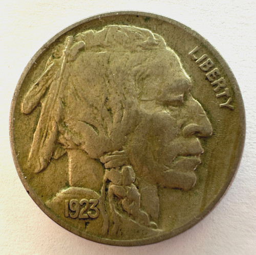 1923 usa indian buffalo nickel - usa,