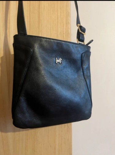 Radley black leather shoulder - black,