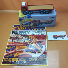 Corgi 97957 1:50 Scale ERF 8 Wheel Rigid Truck with Replica Poster Chipperfields