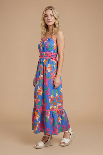 Dorothy perkins blue midi - perkins,