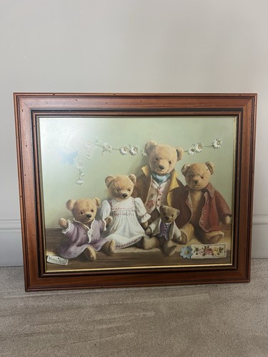 Teddies with daisy chain - , by