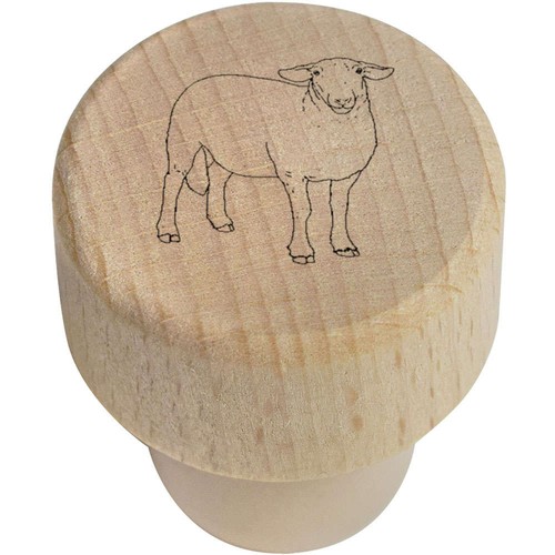 Suffolk sheep bottle stopper - sheep',