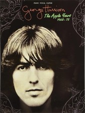 George Harrison Apple Years 1968-75 Sheet Music Vocal Piano Guitar Used