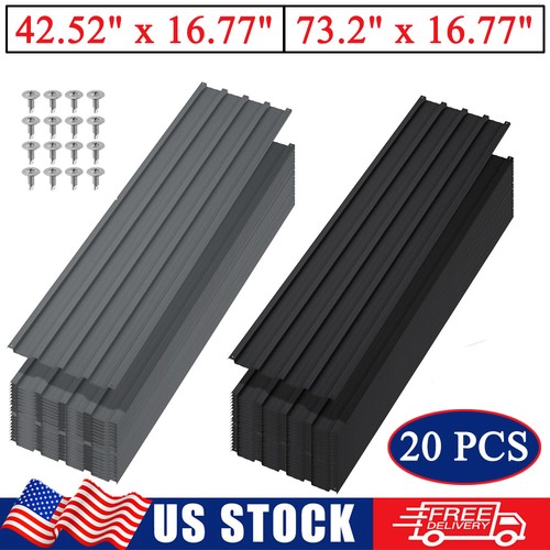 Pack roof panels galvanized - 20,