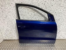 09-17 VW POLO 6R MK8 5 DOOR DRIVER OFF SIDE FRONT DOOR BLUE PAINT CODE LD5Q