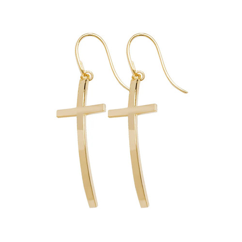 Drop earrings 9ct yellow - 9ct, gold