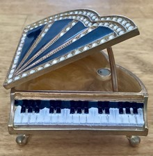 VTG Jeweled Baby Grand Piano