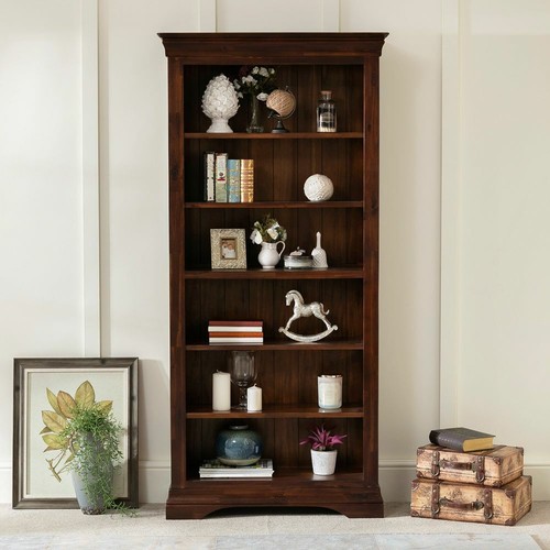Large tall bookcase french - large,