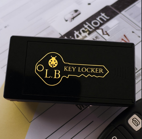 2xmagnetic key holder box safe - key,
