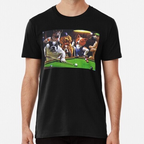 Dogs playing pool 5xl - playing, s