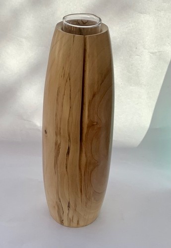 Hand turned spalted beech - hand,