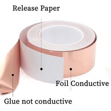 25M Copper Tape 20mm Self