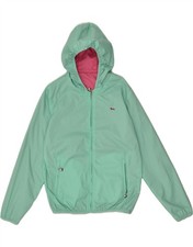 HARMONT & BLAINE Girls Hooded Reversible Jacket 13-14 Years Green BE02