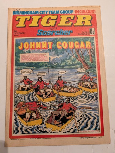 Tiger and scorcher comic 8th - comic,