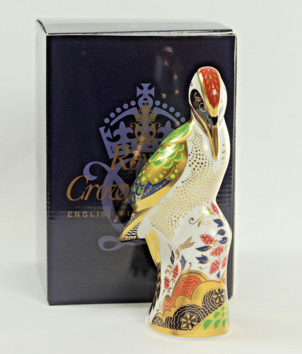 Royal crown derby paperweight - crown,