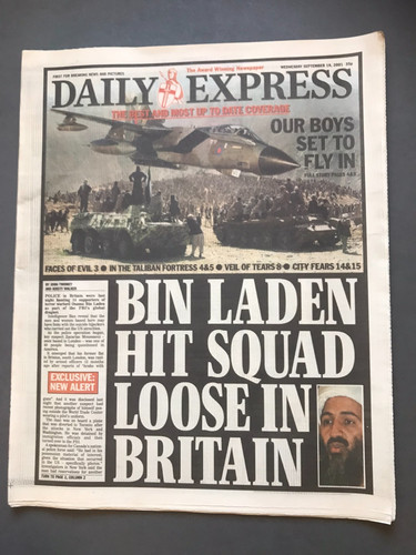2001 newspaper attack bin - 2001,