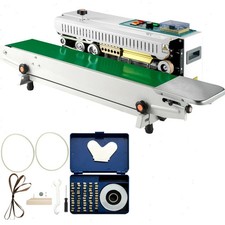 FR900 220V Continuous Horizontal Sealing Machine Film Plastic Bag Packaging CE