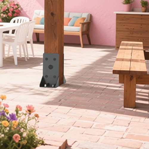 Heavy duty post bracket deck - heavy-duty,