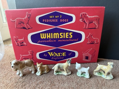 New boxed wade whimsies - boxed, set