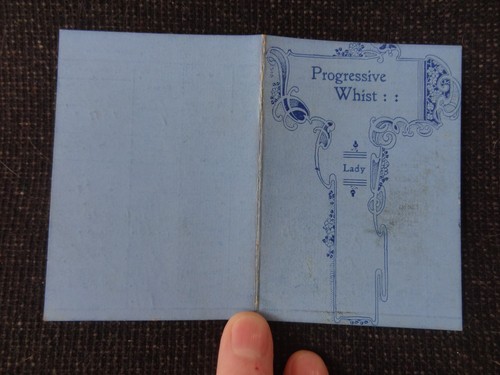 Progressive whist lady score - progressive,