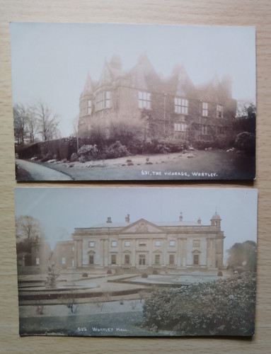 Vintage postcards wortley - vintage, postcards-wortley