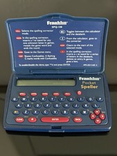 Franklin Pocket Speller Model SPQ 108 Seiko Used Tested Working Condition